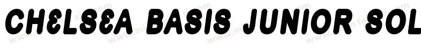 Chelsea Basis Junior Solid字体转换